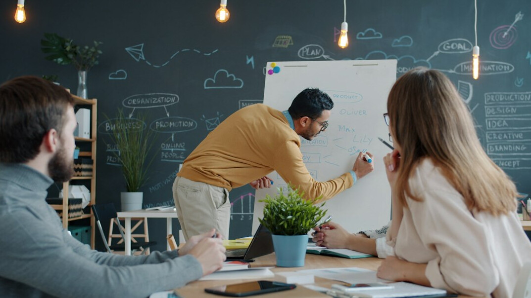 corporate training session